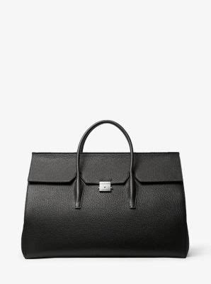 Campbell Large Leather Weekender Bag 